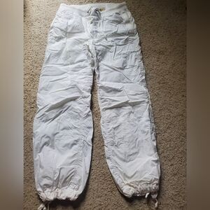Warm Polo Ralf Loren Warm White Elastic Waist Pants Like New Condition. Size L